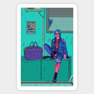 Waiting Sticker